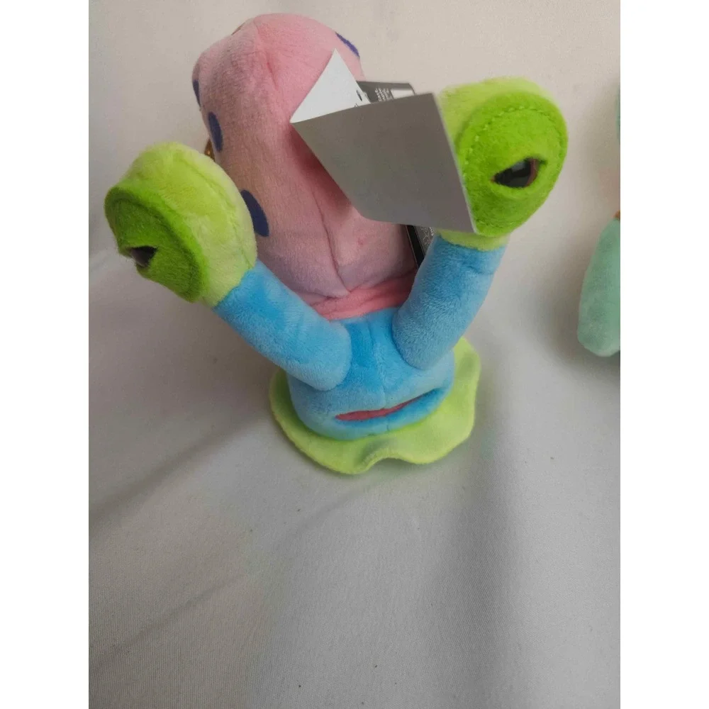 Zuru Fuggler SpongeBob SquarePants Gary and Squidward Plush Keyring Set NWT